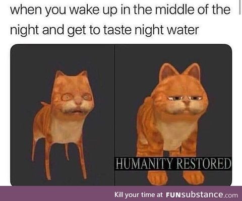 Night water just hits different