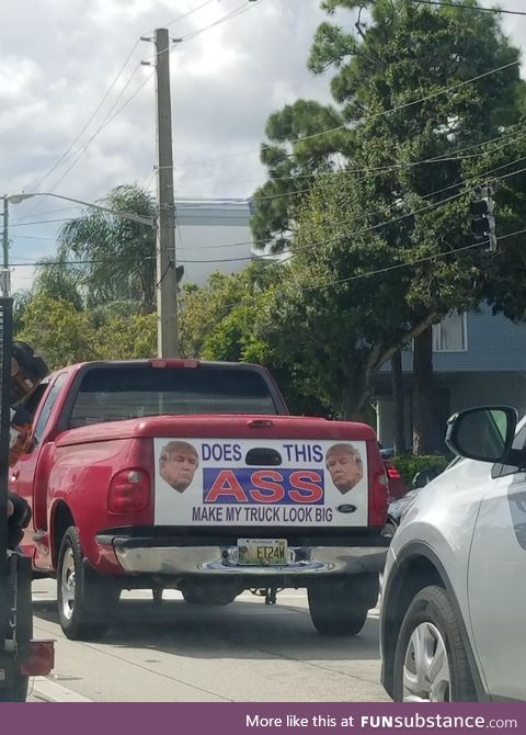 Saw this at a red light a while back