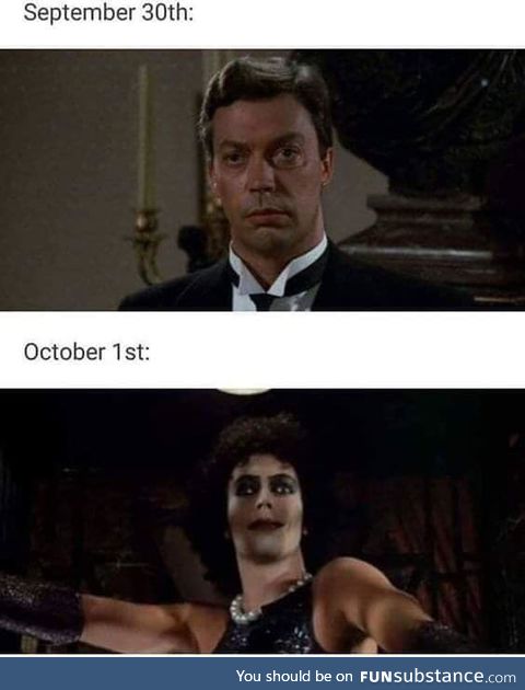 Welcome to October
