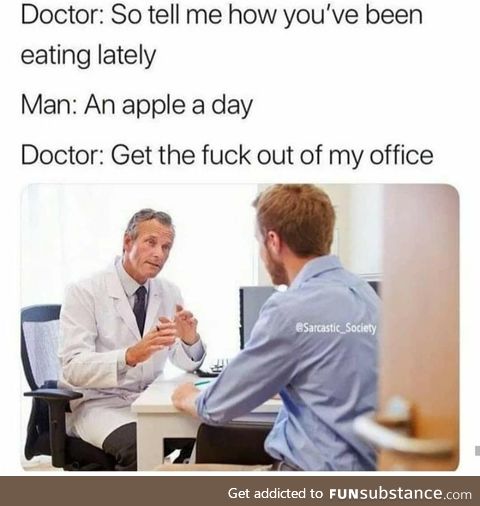 The doctor isn't patient apparently