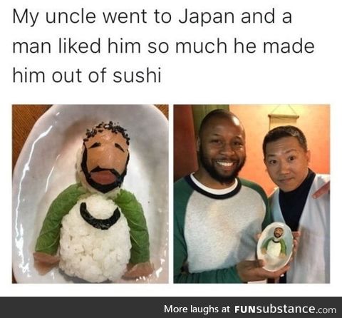 Wholesome sushi!