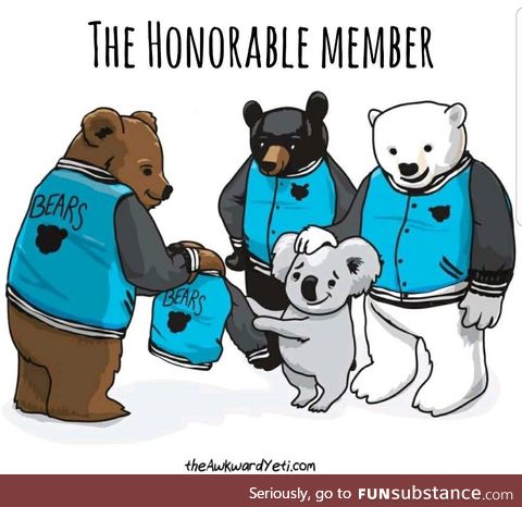 The honorable member