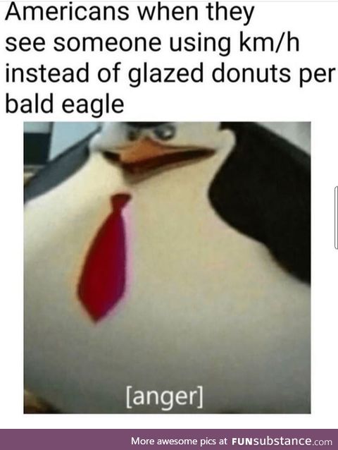 Glazed donuts per bald eagle
