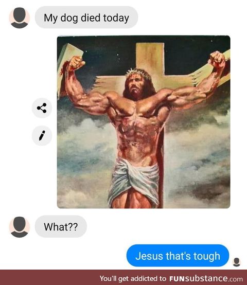 Buffed jesus