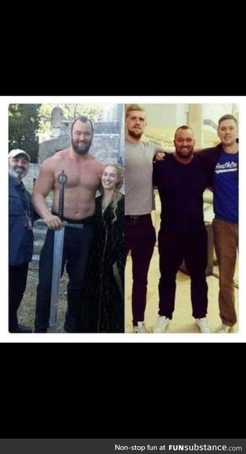 Most people know him as the mountain, his brothers on the other hand know him as