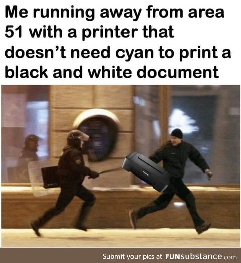 Every damn time with HP printers!