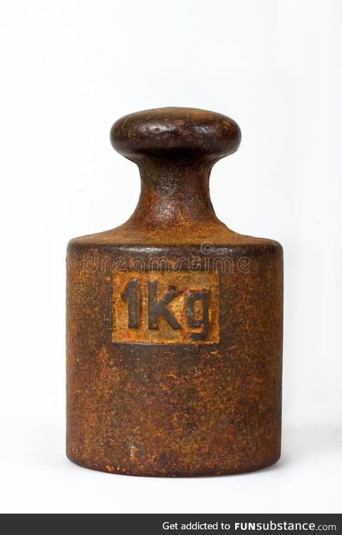 Americans are asleep. Here is a picture of a Kilogramm