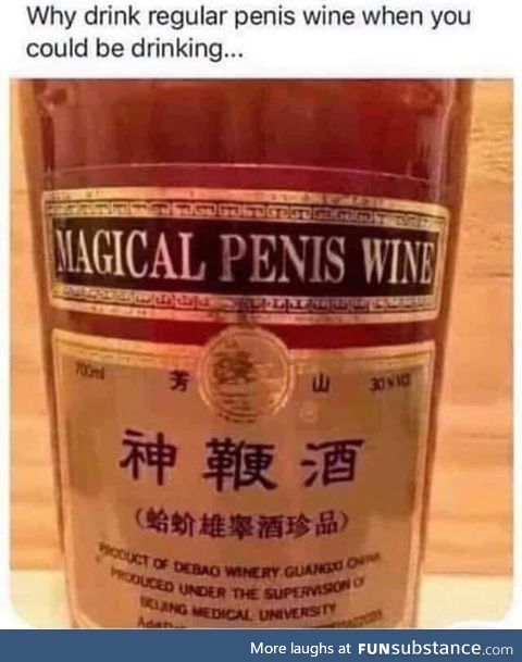 pen*s wine
