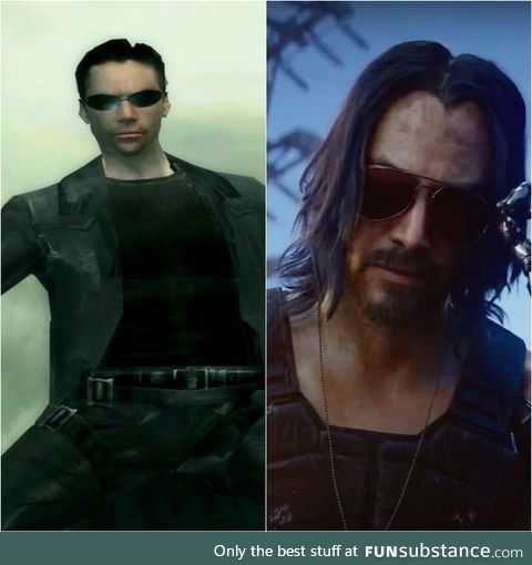14 years of graphics improvements, all so we can properly digitize keanu