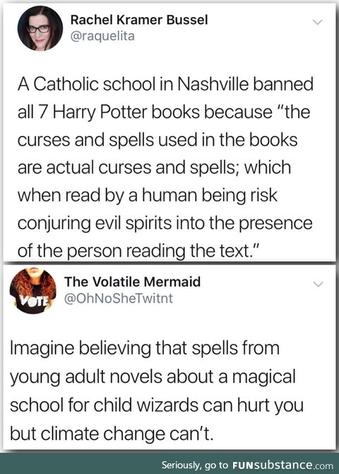 Burn the books!