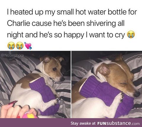 Keep Charlie warm