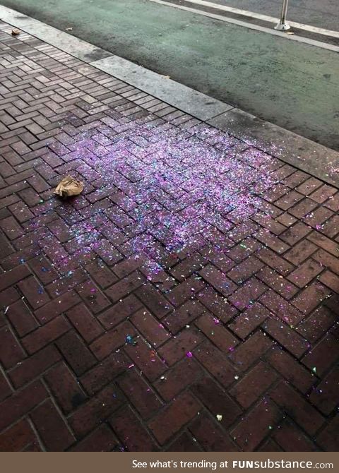 I think a gay person got snapped by Thanos here