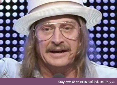 Kid Rock looks like if Dr. Phil dressed up as Kid Rock for Halloween