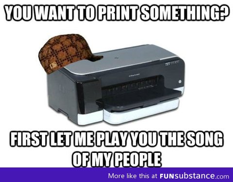 Scumbag printer