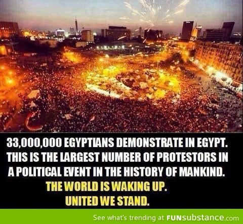 The World's Largest Revolution ever