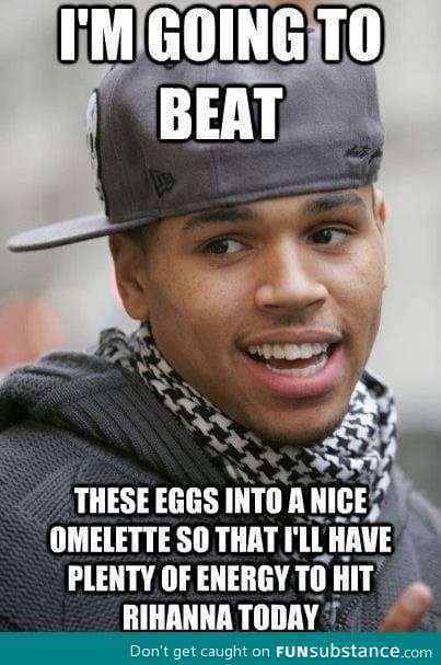 Oooh Chris Brown...