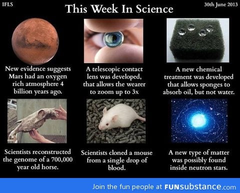 This week in science