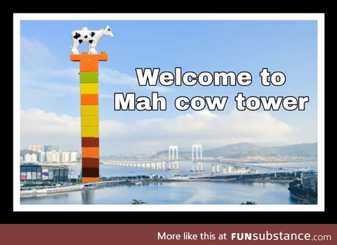 Mah cow tower!