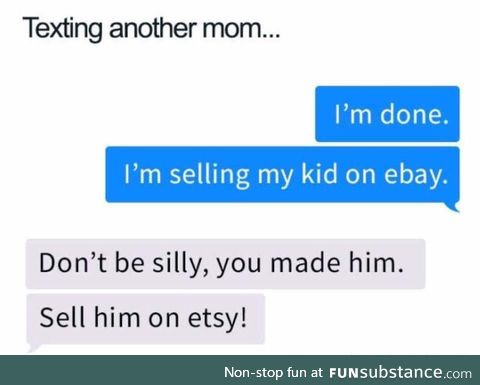 Maybe under a new sub along the lines of: What moms find funny that others don’t