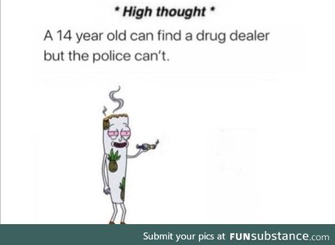 Just a **high** thought