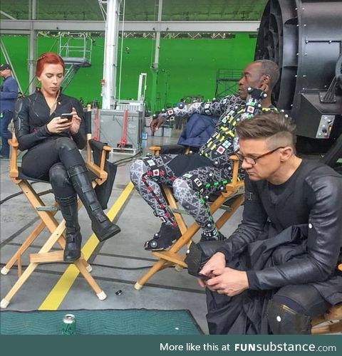 So Hawkeye needs glasses now