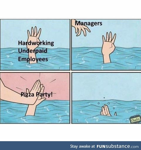 Because pizza &gt; A reasonable raise