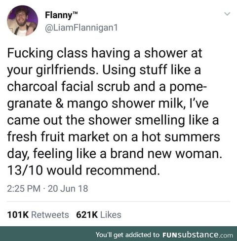 A recommendation for all the men here