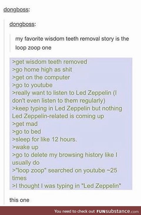 “Loop zoop”