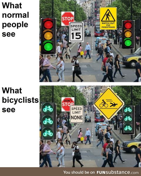 Bike lanes are cancer