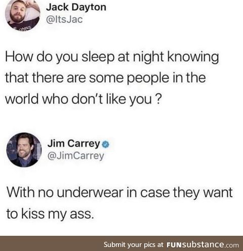 Jim Carrey is cool