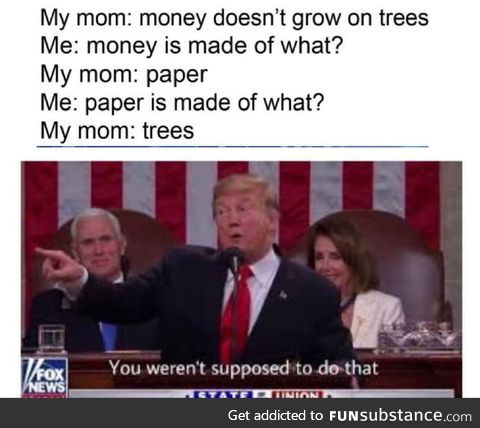 Money does grow on trees