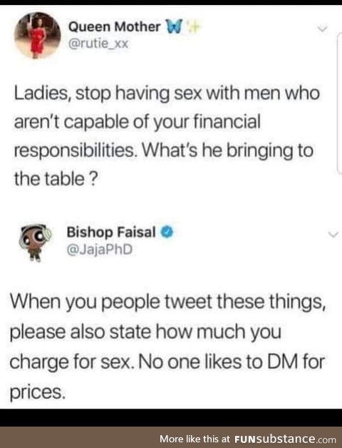 Financial sex