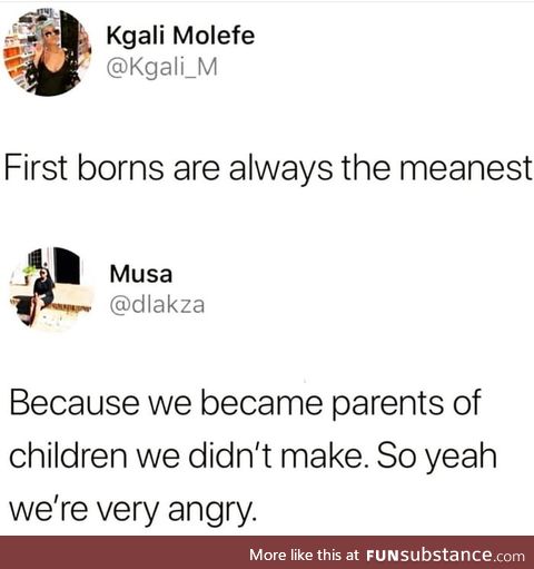 Not mean just tired of taking care of other people's kids