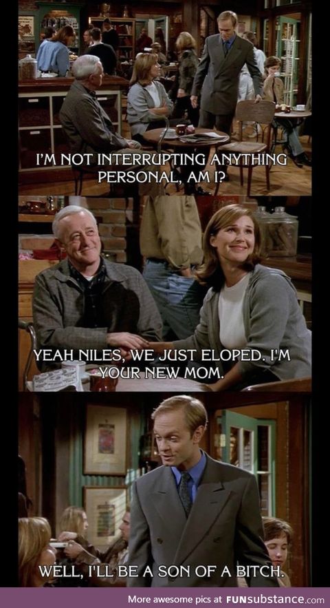 Oh Niles, never change