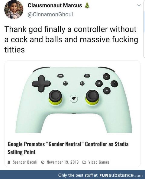 Your current game controller is a boy or a girl?