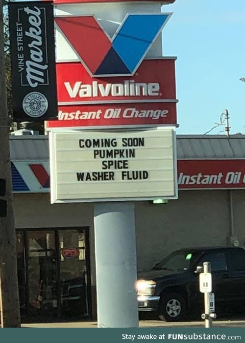 Local Valvoline really gets it