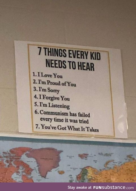 Tell them, teacher!
