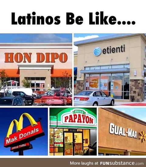 I'm one of those latinos.. haha