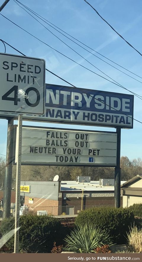 This sign in Pennsylvania