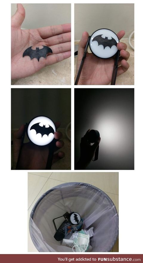 Diy batsignal