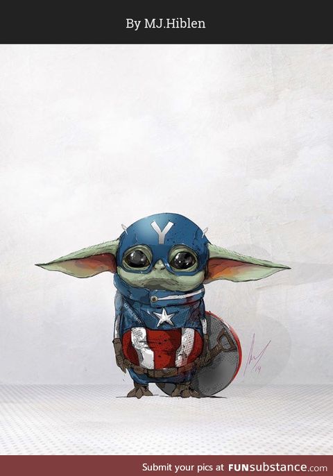 Funny illustrations of “Baby Yoda” 4