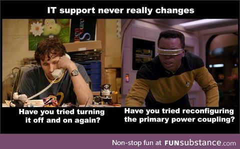 Tech Support: Now and forever
