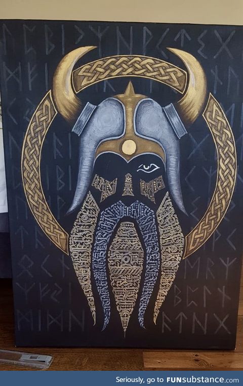 Eye of Odin - done by my sister