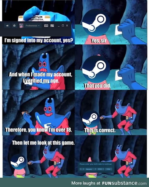 Steam all the time