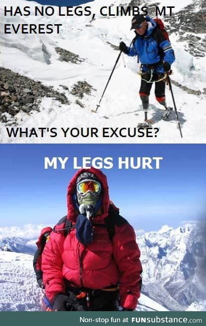 What's your excuse?
