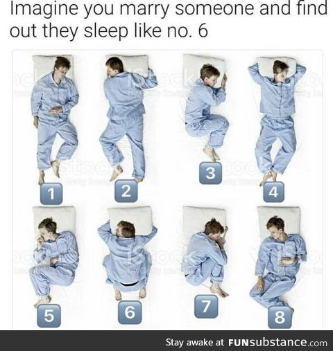 I sleep as #3 or #2