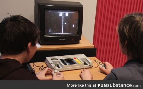 First ever video game "Pong" is created, ending over 4 billion years of peace