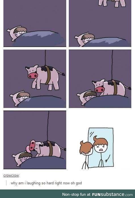 Cow lick