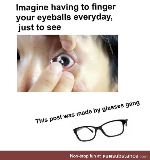 Glasses gang, rise up