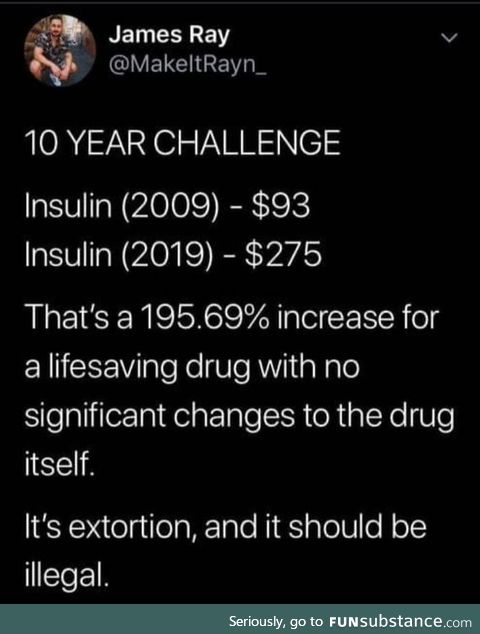 The artificially inflated price of insulin